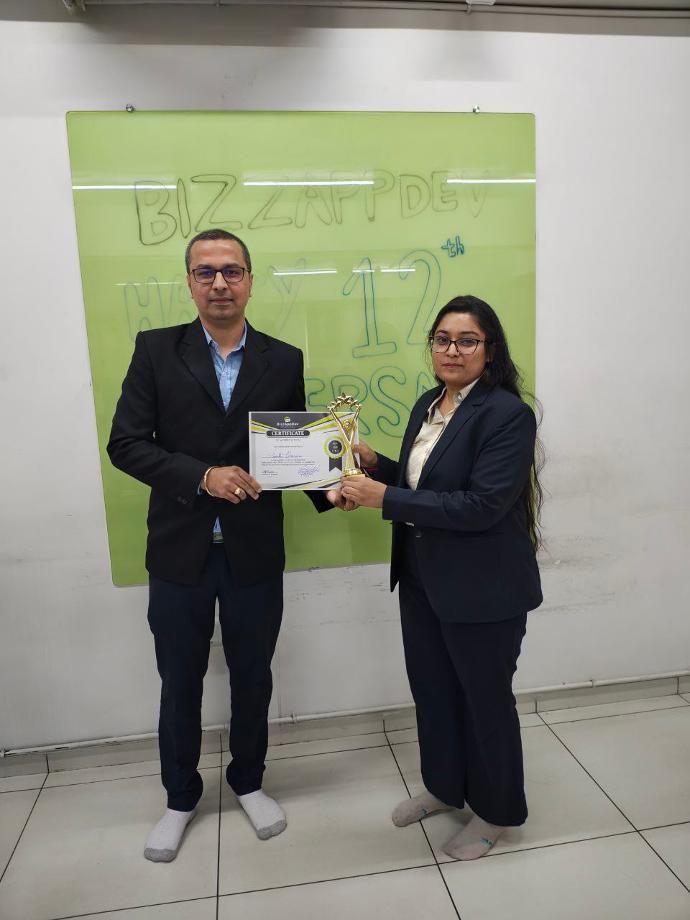 BizzAppDev team recognition