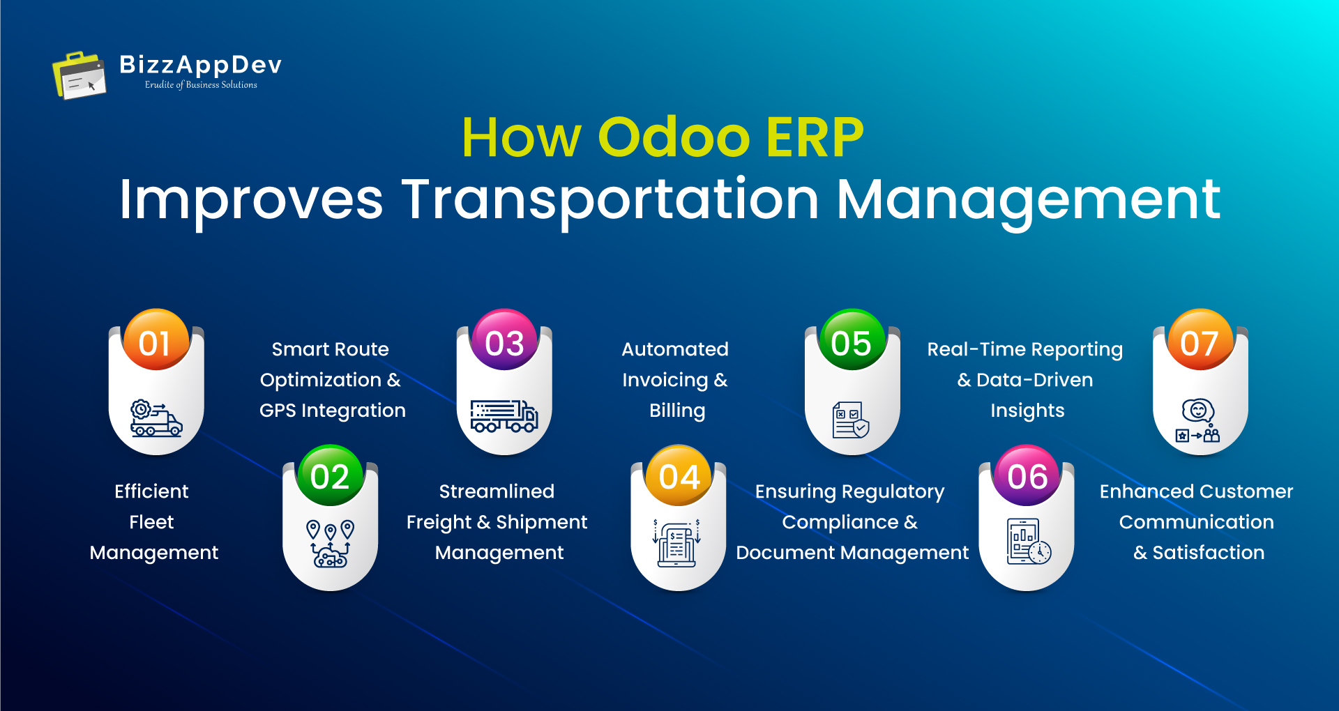 How Odoo ERP Improves Transportation Management